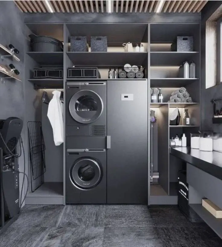 contemporary laundry room examples