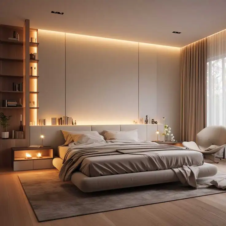 contemporary cozy bedroom ideas