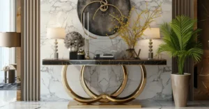 console table style contemporary