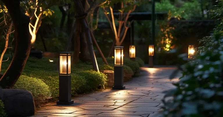 contemporary outdoor lighting