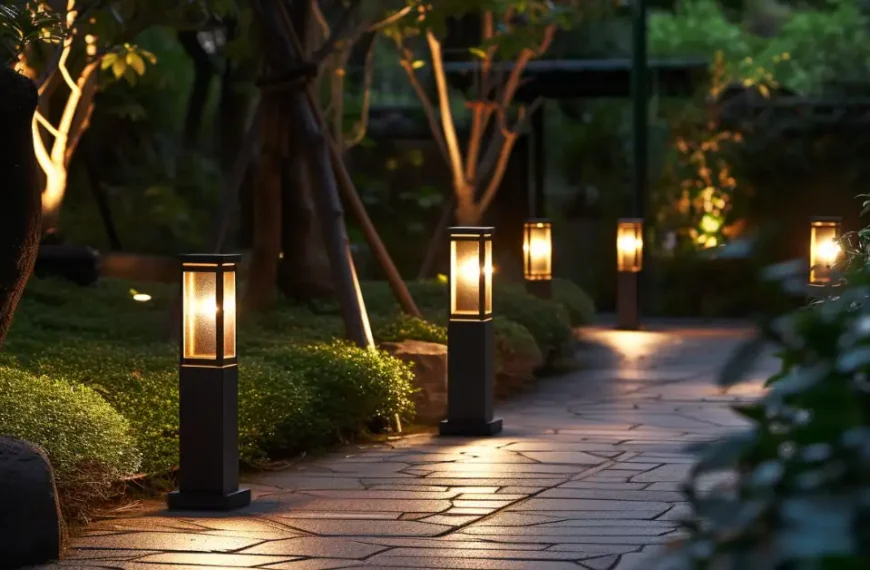 contemporary outdoor lighting
