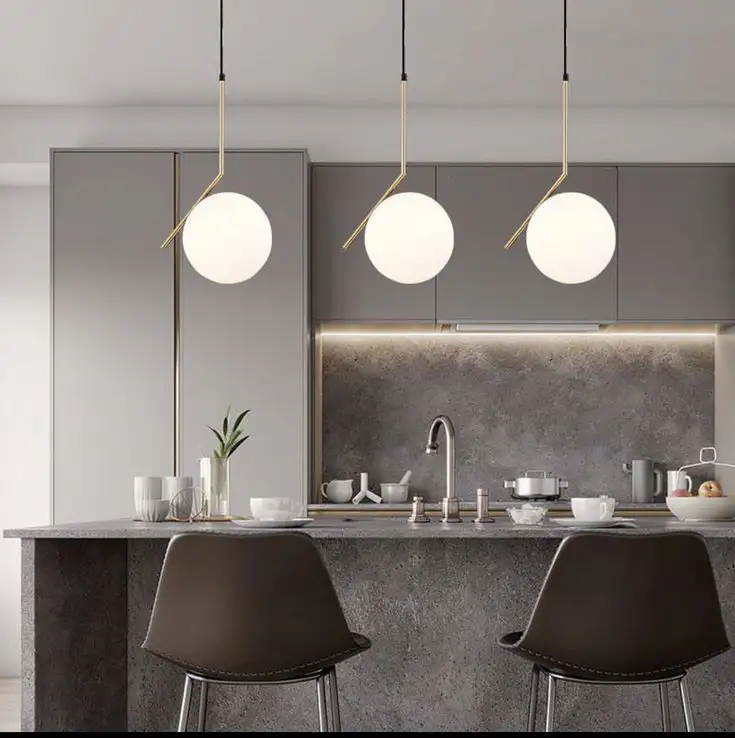 contemporary grey kitchen 