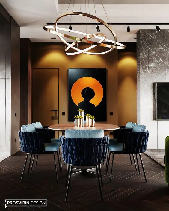 dining room lighting modern