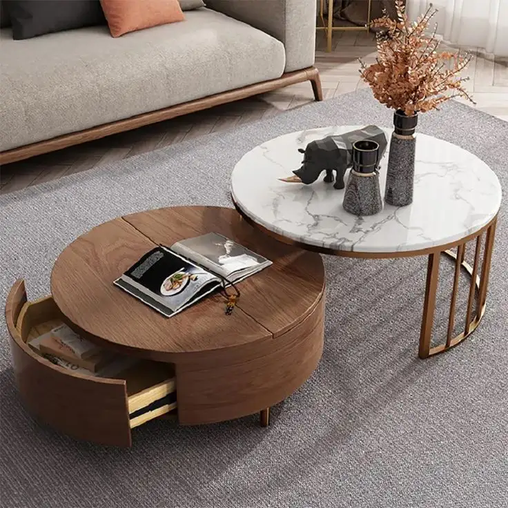 contemporary coffee table set
