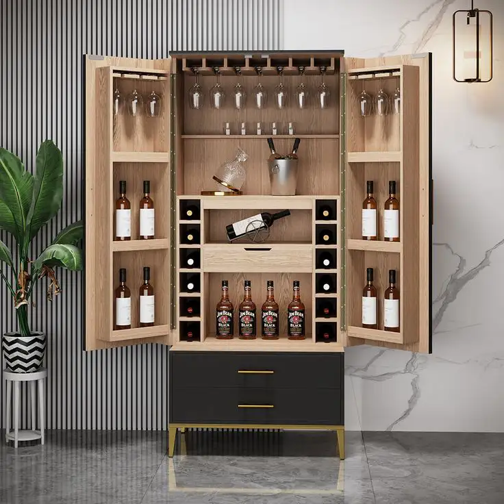 bar cabinet contemporary style