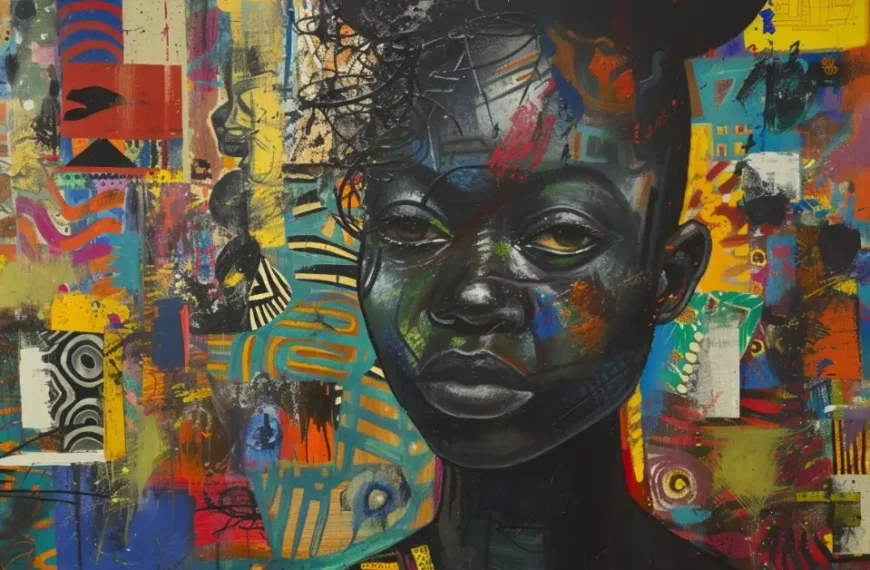 contemporary african art style
