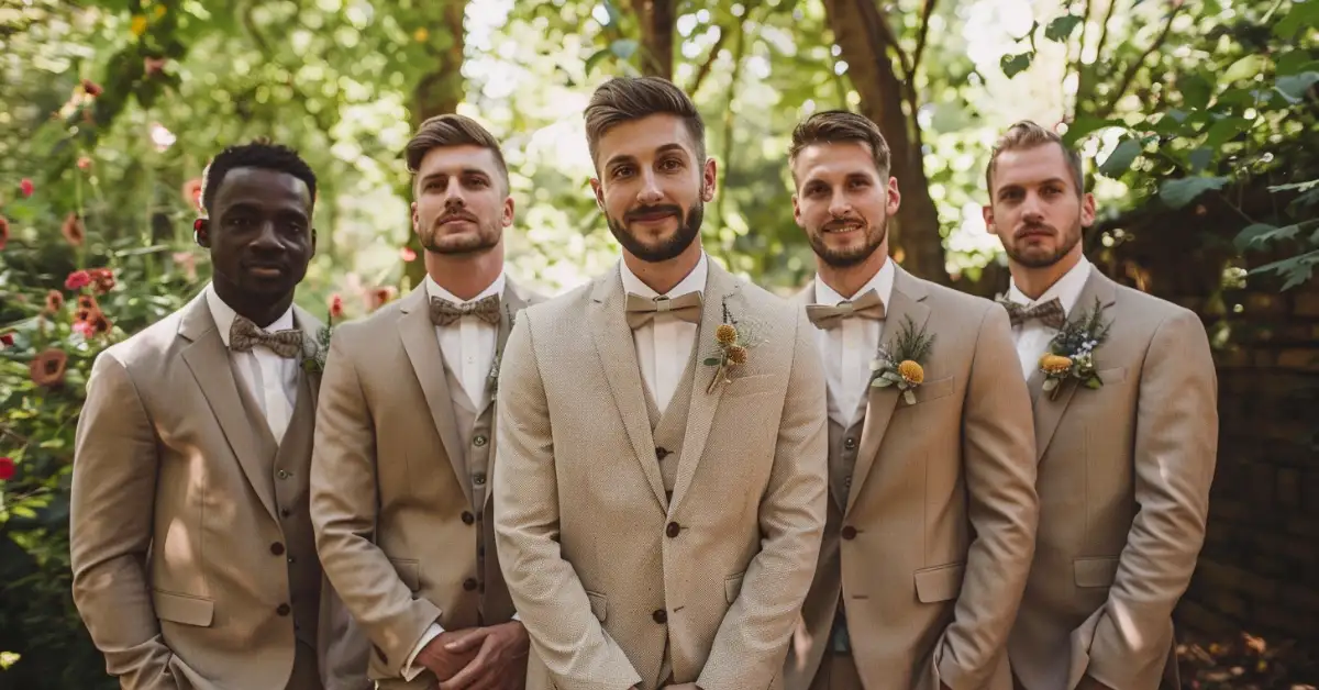 modern groomsmen outfits