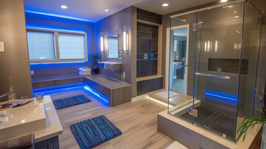 Modern Master Bathroom Ideas Smart Technology Integration
