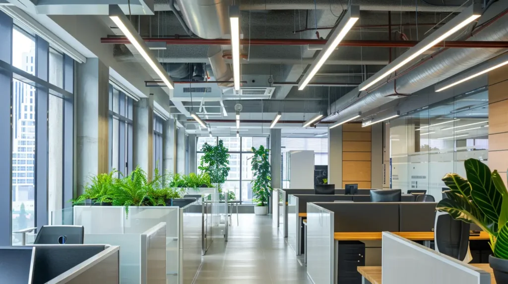 Modern Office Design Flexible Lighting Systems