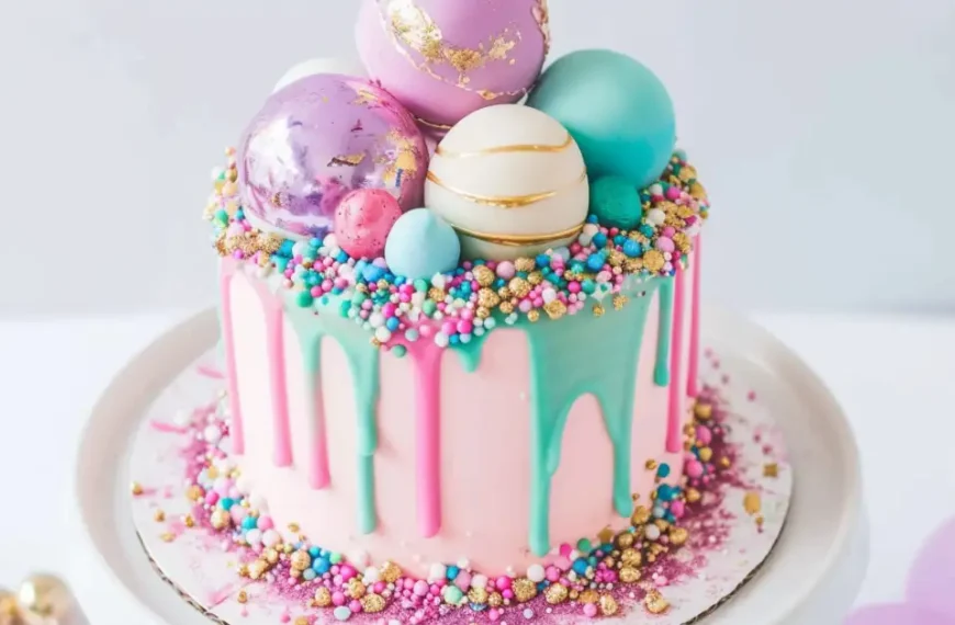 female modern birthday cake ideas