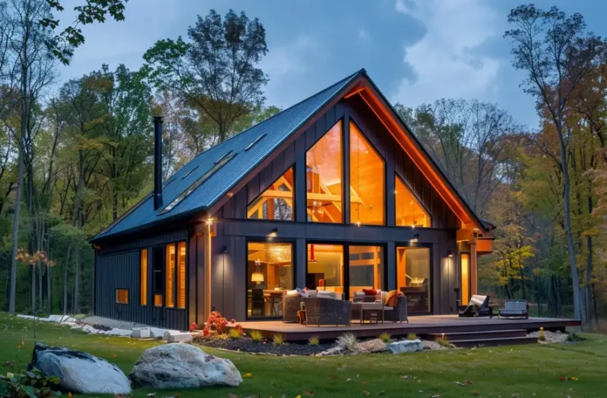 modern barn house style