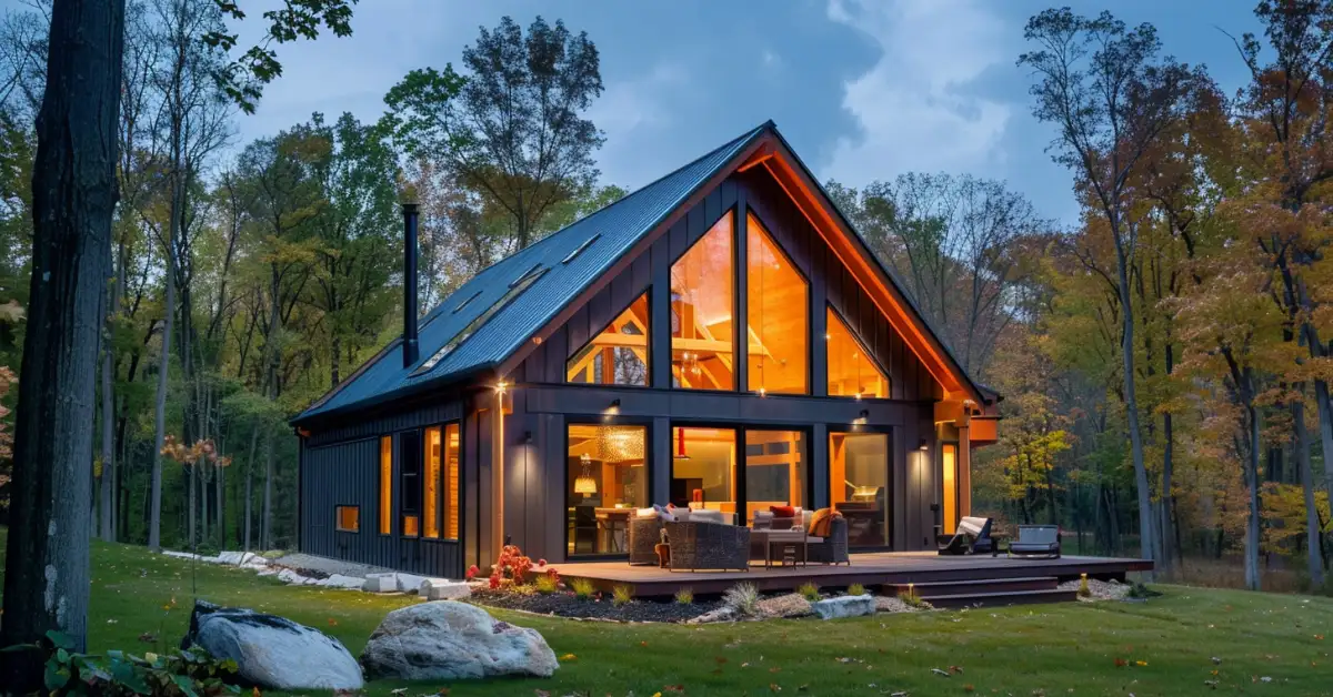 modern barn house style