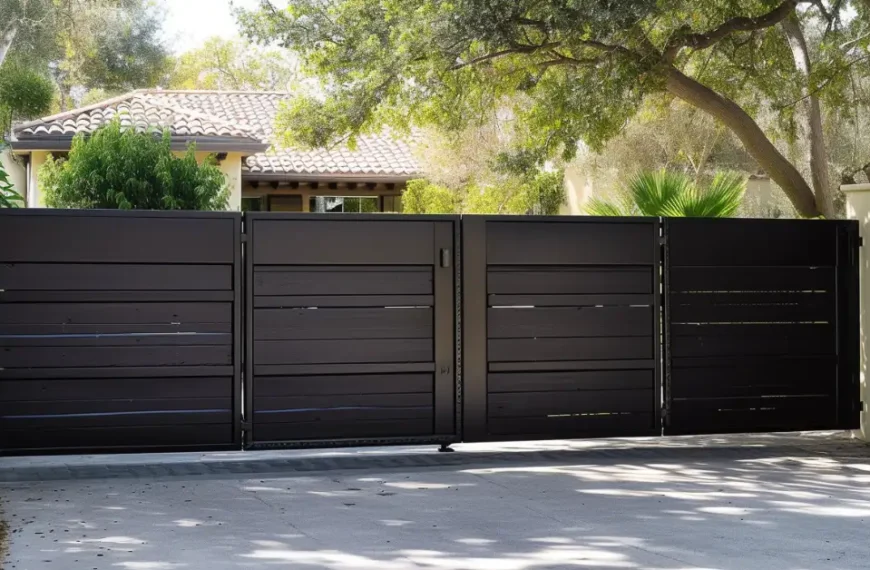 contemporary gate design