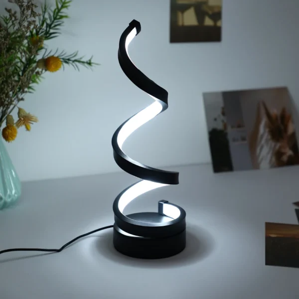 1PC Modern Simple Table Lamp Bedroom Bedside Desk Creative Art Decorative Table Lamp 1