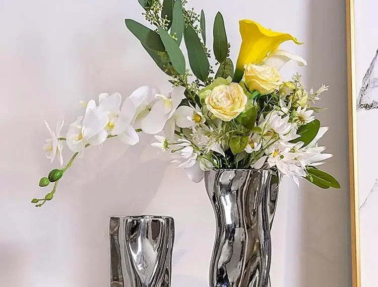 Modern Silver Vases