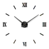 Contemporary Roman Number Wall Clock