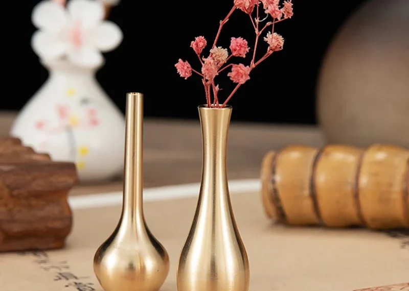 Modern Gold Vase