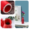 Red Ceramic Vase for Home Decor Bud Vase Set Decorative Vases for Living Room Kitchen Modern 2
