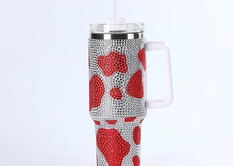 red simple modern cup