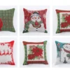 Modern Christmas Pillow Covers