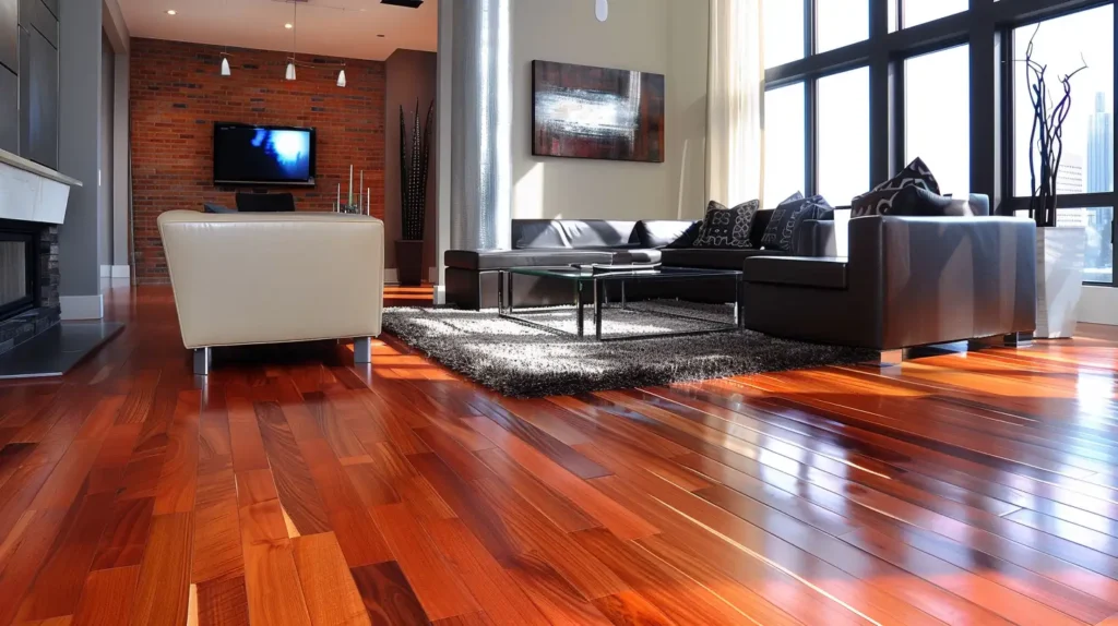 Cherry Wood Floors Sustainable Design