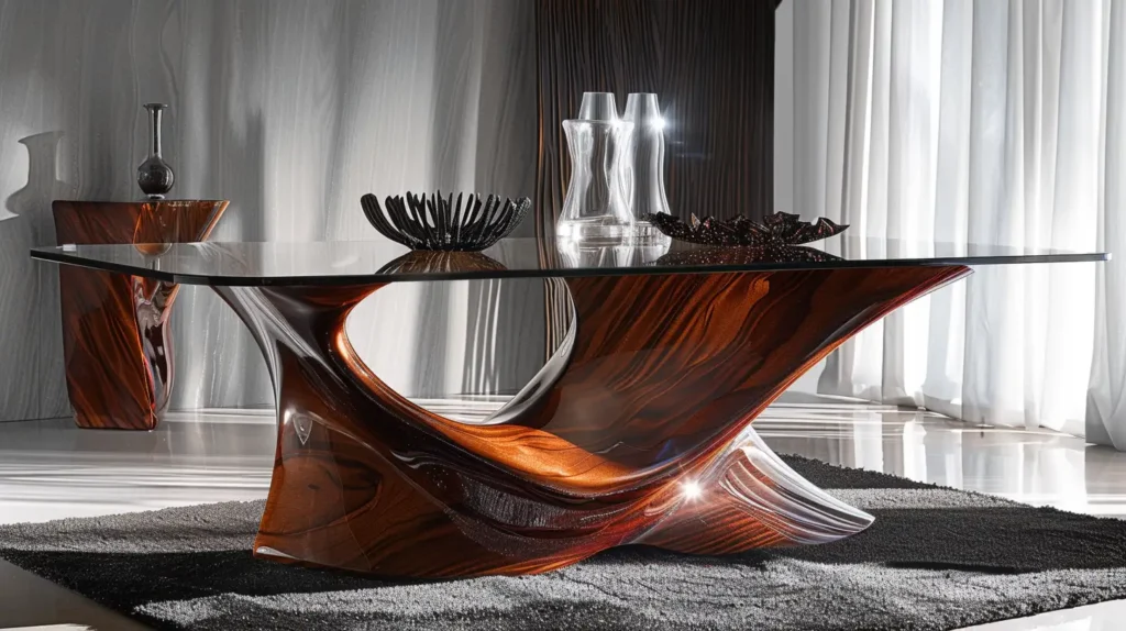 Cherry Wood Furniture Add Glass