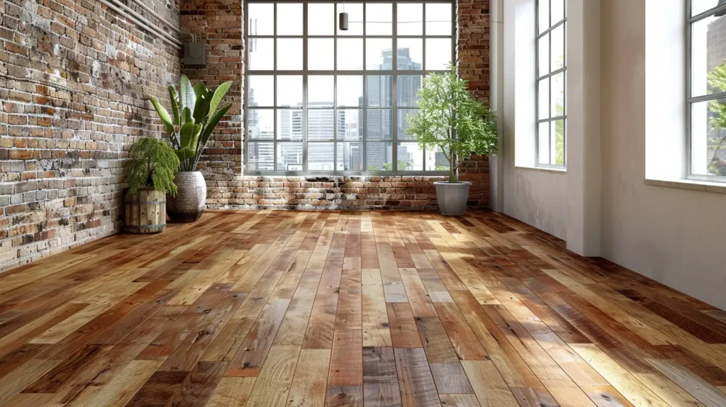 Red Oak Floors Industrial Elements