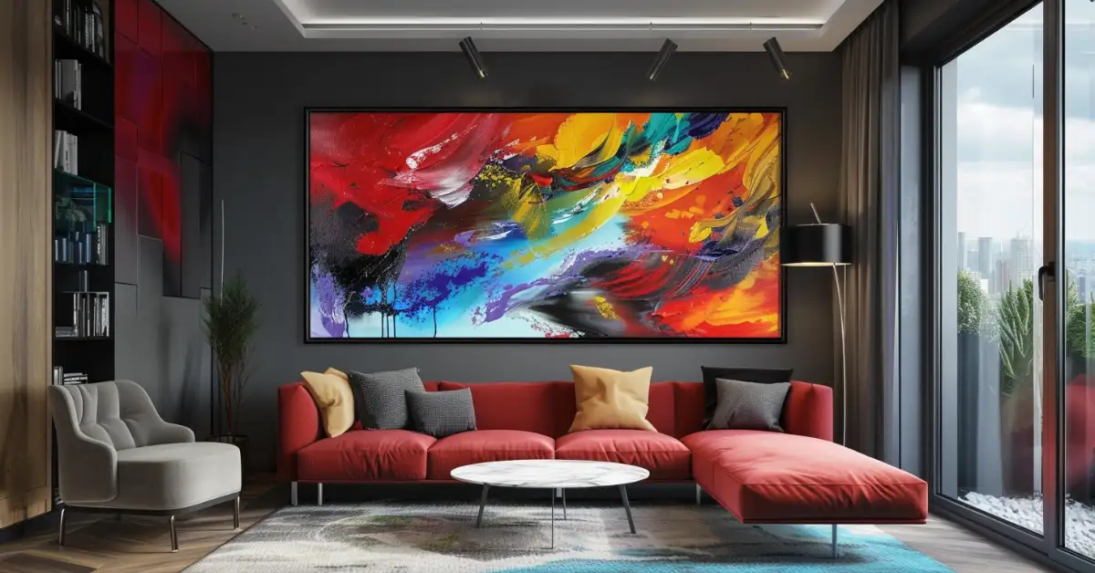 Contemporary Wall Art for Living Room