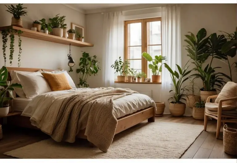 Earthy Modern Bedroom
