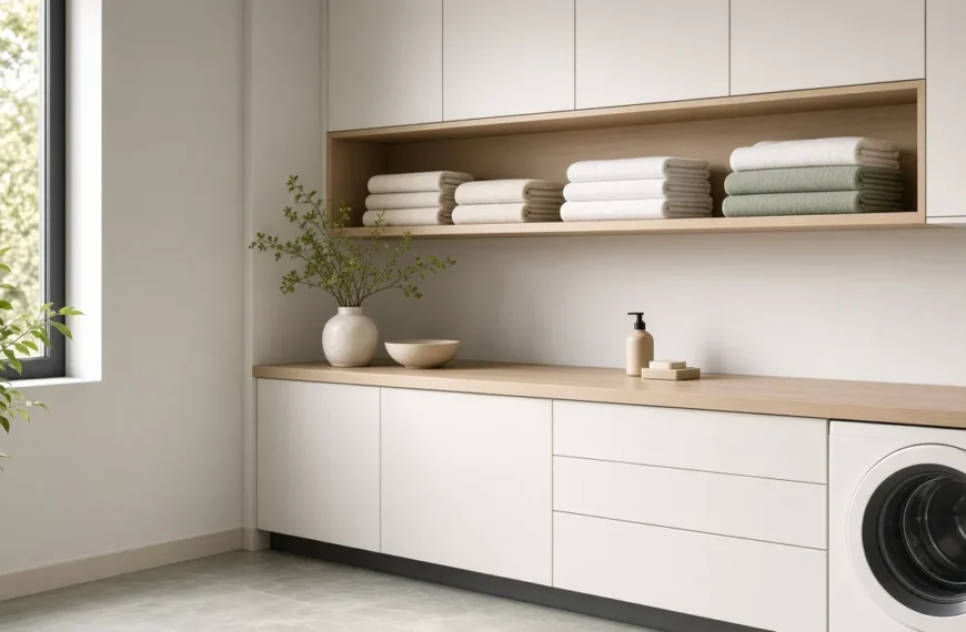 Contemporary Laundry Room Ideas: Light, Storage, and Multiuse Layouts