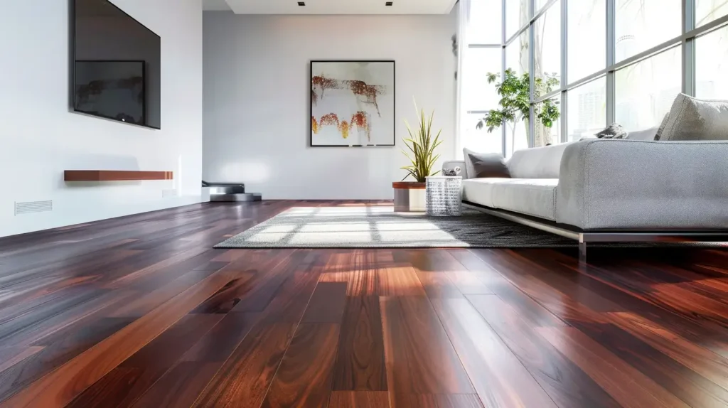 10 Ways on How to Make Cherry Wood Floors Look Modern 4 Cherry Wood Floors White Walls