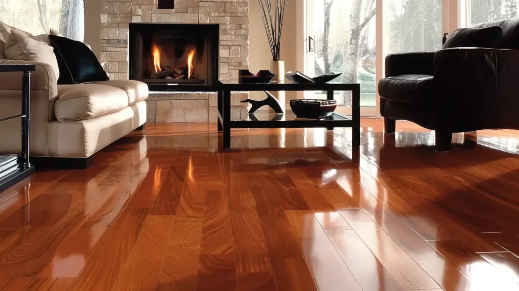 10 Ways on How to Make Cherry Wood Floors Look Modern 3 Cherry Wood Floors Matte Finish