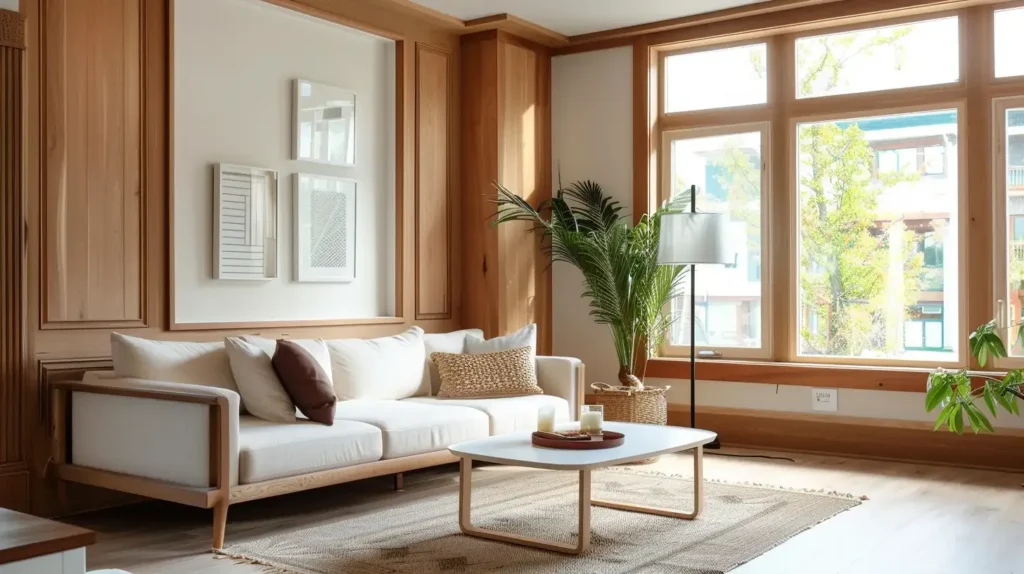 Wood Trim Minimalist Trim