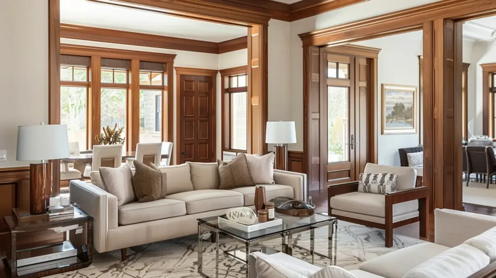 Wood Trim Modern Materials