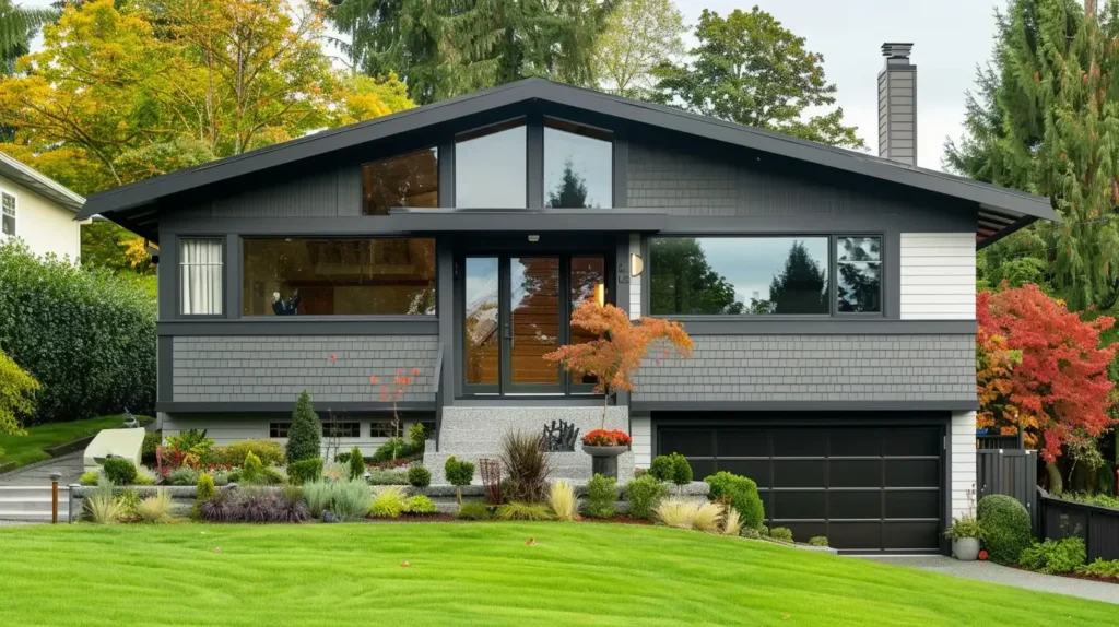 10 Ideas How to Modernize a Split-Level Home Exterior 2025 8 Split-Level Home Exterior Upgrade Exterior Finishes