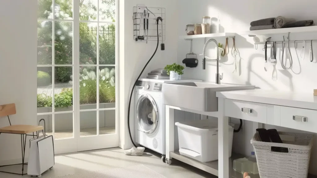 Modern Laundry Room Utility Sink