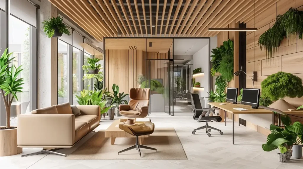 Modern Office Design Biophilic Design