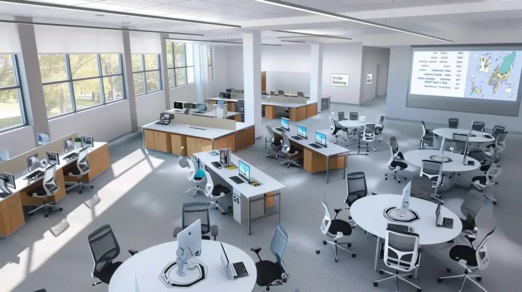 Modern Office Design Collaborative Tools