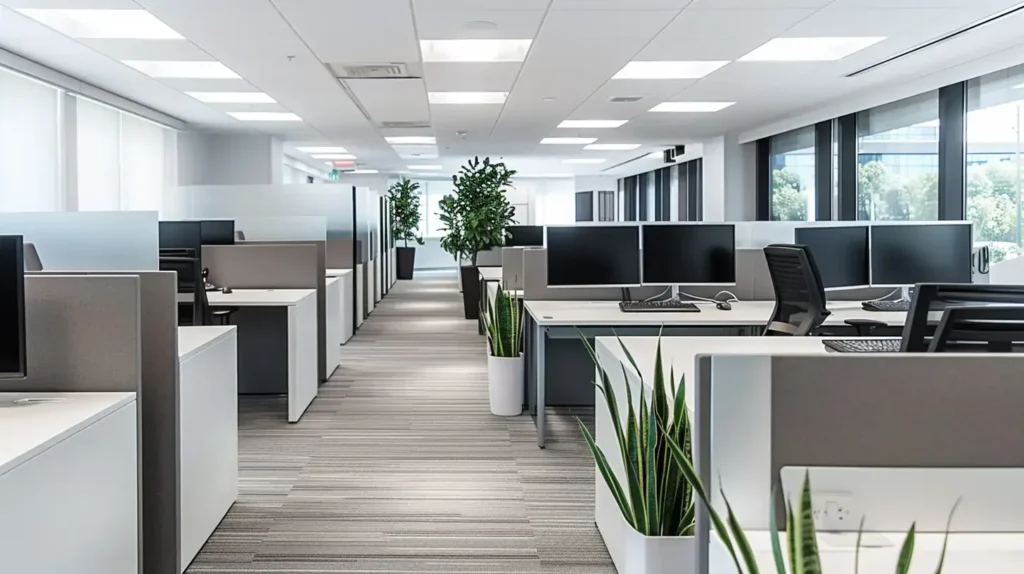 Modern Office Design Well-Defined Circulation Paths