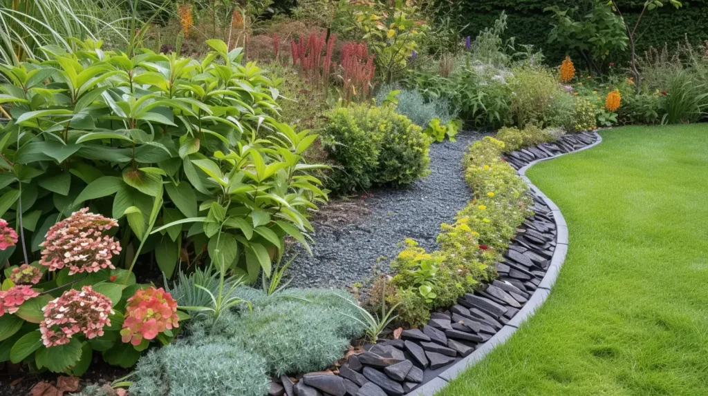 contemporary Creative Garden Bed Borders