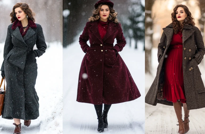 curvy winter outfits